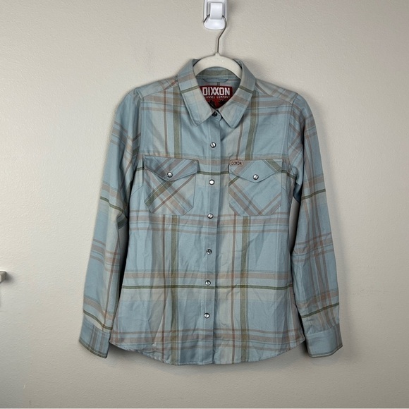 DIXXON Flannel The Malibu Pearl Snap Button Front Shirt - Picture 2 of 4